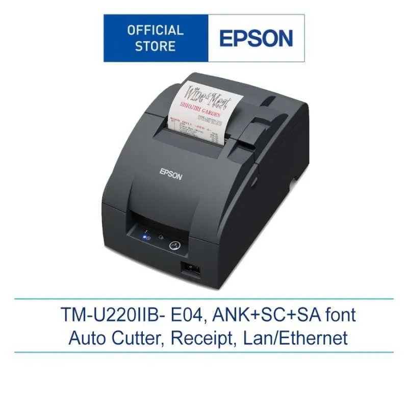 PRINTER THERMAL EPSON TMU 220PB AUTO LAN